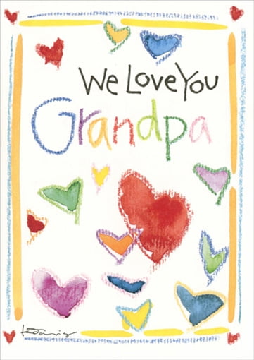 Download Recycled Paper Greetings We Love You Father S Day Card Walmart Com Walmart Com