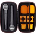 thumbnail image 4 of Estuche para micrófono inalámbrico Eva Mic Case Bolsa de almacenamiento con esponja gruesa Estuche de viaje para transporte, 4 of 5