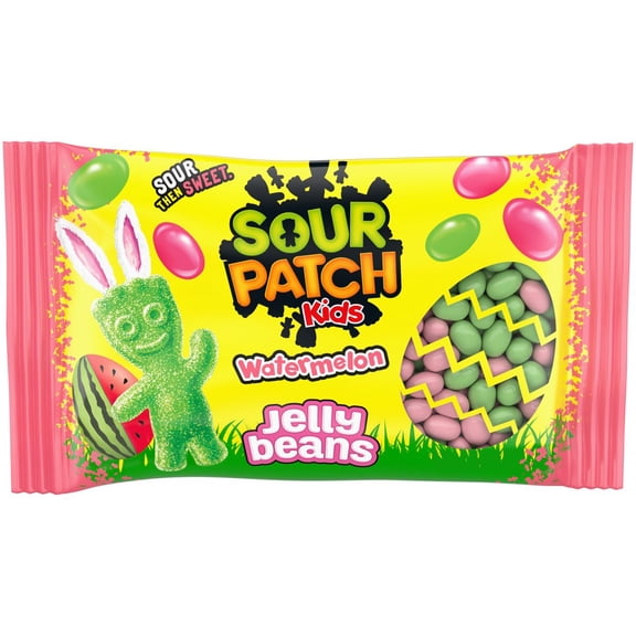 Sour Patch Kids' Watermelon Easter Jelly Beans Candy - 10oz - Pack of 2