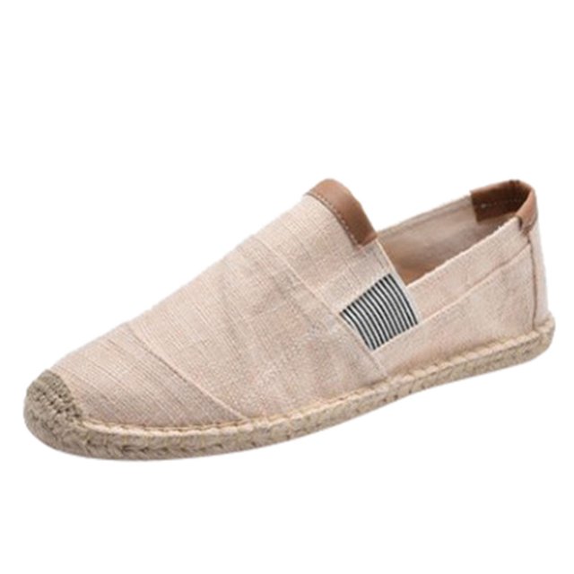 Chaussures Respirantes pour Hommes à Bout Rond, Loisirs, Tige en Toile