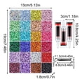 thumbnail image 3 of 24 Color Resin Jelly Rhinestones For Bedazzling,3Mm Flatback Gems For Crafting, Jelly Bedazzling Kit With 3Pcs B7000 Glue For Clothing Shoes Nail Book Diamond Art, 3 of 7