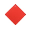 thumbnail image 2 of Kearding Tapete de con aislamiento térmico, plato, almohadilla para olla, posavasos cuadrado, mantel Individual antideslizante, Protector de Mostrada Rojo Kearding HA067180-03, 2 of 6