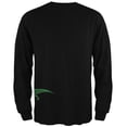 thumbnail image 2 of Jurassic - Tyrannosaurus Rex Dinosaur Distressed Black Adult Long Sleeve T-Shirt - 2X-Large, 2 of 2