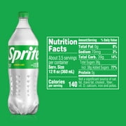 Sprite Lemon-Lime Caffeine Free Soda Pop Bottle, 1.25 Liters