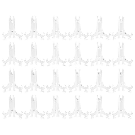 FELTECHELECTR Plate Holders Display Stand 24Pcs 3.0In X 2.8In X 2.2In