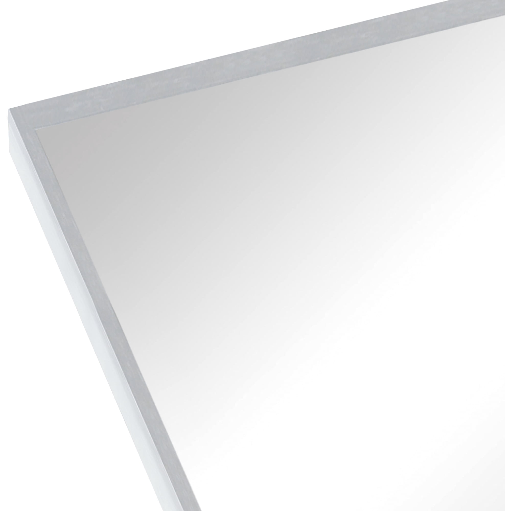24"x 36" Bathroom Mirror, Arched Vanity Mirrors,Silver