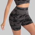thumbnail image 5 of Biker Shorts Women Tummy Control Workout Shorts Women with Pockets High Waisted Spandex Short for Gym Yoga,Dark Gray M, 5 of 6
