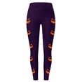 thumbnail image 4 of Jindong Leggings de Yoga Slim Imprimé Halloween Mode Décontractée pour Femmes, 4 of 4