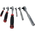 thumbnail image 2 of Craftsman 6 Piece 72T Ratchet Set 1/4" 3/8" 1/2" Polish & Comfort Grip CMMT86902, 2 of 3