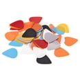 thumbnail image 1 of Unique Bargains Guitar Picks Guitar Accessories 1mm Thickness Multi-Color Pack of 50, 1 of 4