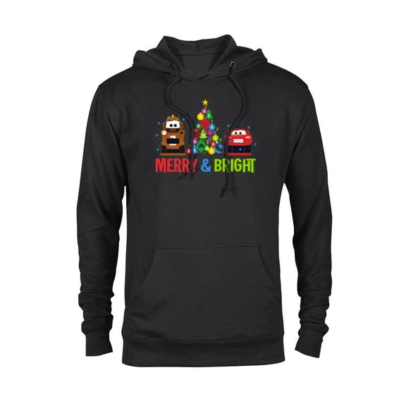 Disney and Pixar’s Cars Christmas Holiday Nutcrackers - Pullover Hoodie for Adults - Customized-Black