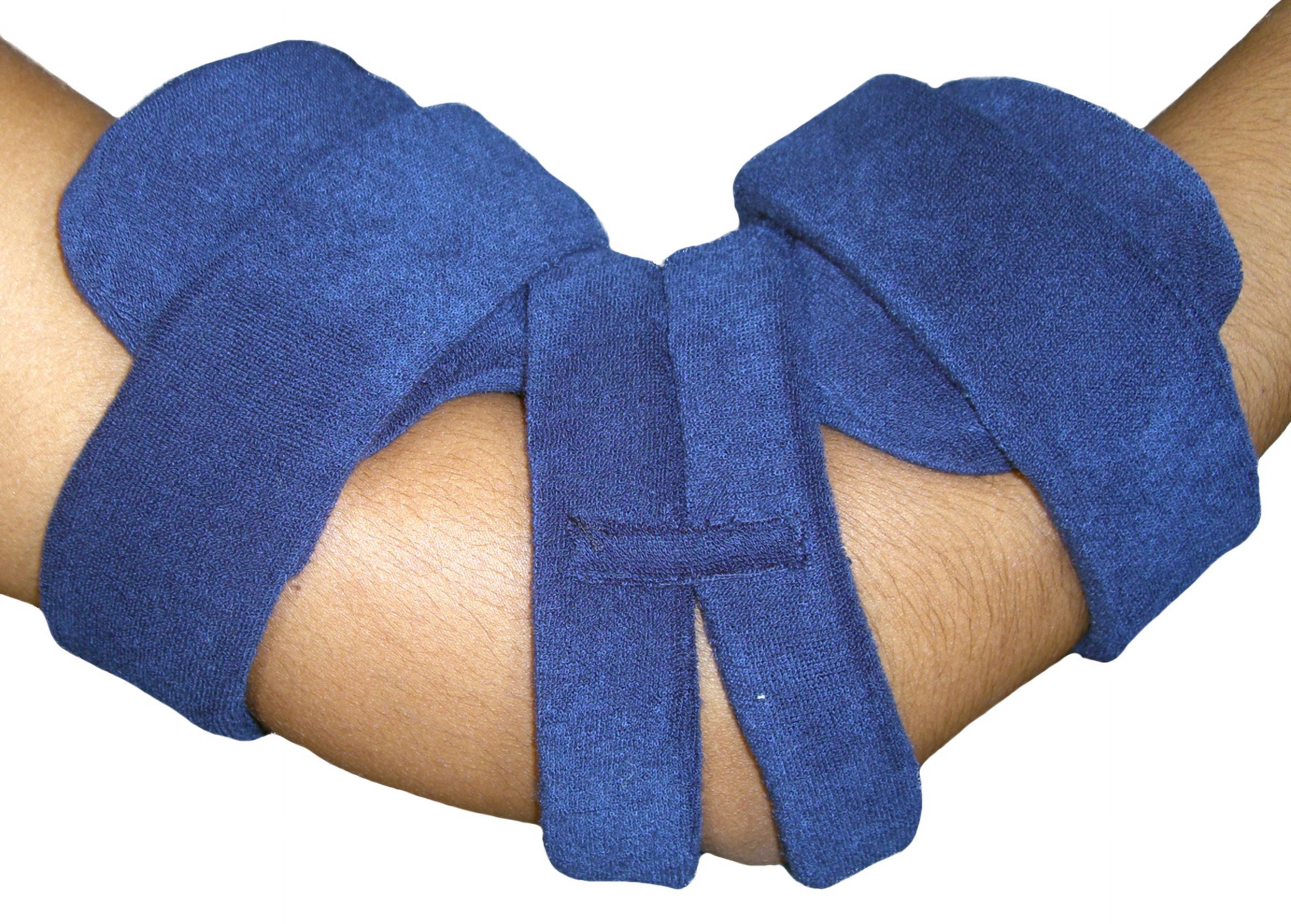 Pedi ComfySplints Elbow, Pediatric Small, Terry Cloth - Navy Blue