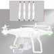 thumbnail image 5 of Para XK X1S RC Repuestos Hélices Cubierta del cuerpo Accesorios de repuesto del aterrizaje Hugo hélices wltoys xk x1, 5 of 5