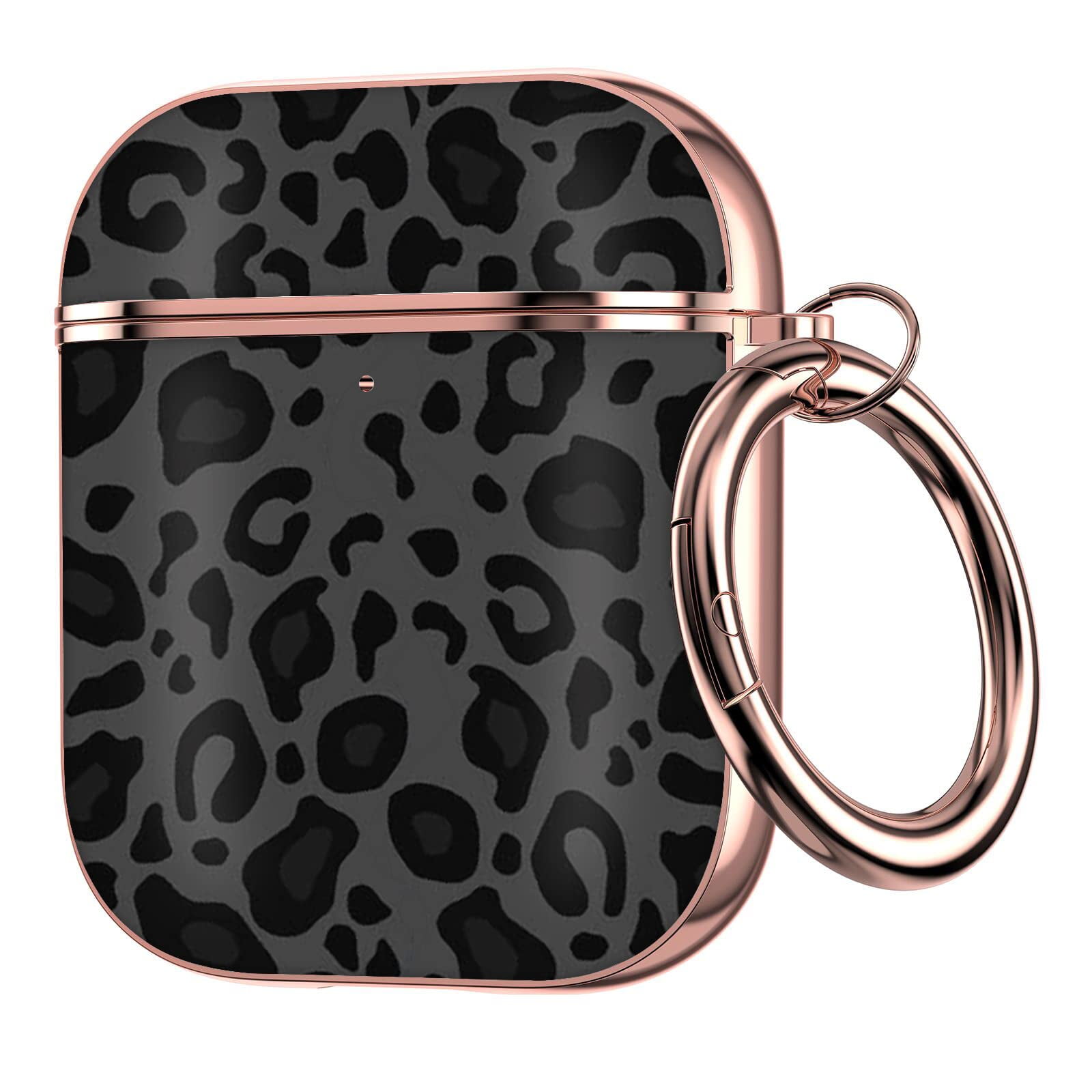 Maxjoy for AirPods Case with Lock, Leopard AirPod Case Lock Hard