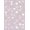 Purple Pink, Pattern 18, variant on ODIKA 8'x10' Washable Area Rug Purple Round Fuzzy Dreamy Motif Circle Ombre Gradient Watercolor for King Size Bedroom Under Bed, Master Suite, Non-Shedding, Easy Care