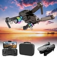 thumbnail image 3 of Shyuyusa - Dron FPV con cámara 1080P, 2,4 G, WIFI, FPV, RC, cuadricóptero con modo sin cabeza, sígueme, retención de altitud, juguetes, regalos, giros de 360°, juguetes, regalos, RC, cuadricóptero, 3 of 8