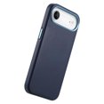 thumbnail image 6 of ELEHOLD For iPhone Air Luxury Magnetic Case Cover Wireless Charging,Premium Faux Leather Slim Skin-friendly Cover With Metal Button,Darkblue, 6 of 11