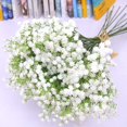 thumbnail image 3 of Matsuzay 10 piezas de decoración de flores artificiales, ramo decorativo falso, accesorios de diseño de cumpleaños, adorno para sala de estar Flores artificiales, 3 of 6