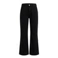 thumbnail image 4 of 2026 Womens Plus Size Jeans With Pocket Casual Versatile Straight-Leg Wide-Leg Jeans Denim Pants, 4 of 5
