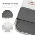 thumbnail image 6 of SuoKom Unisex waterproof Oxford and PU 15.6" Laptop Briefcase, White, 6 of 10
