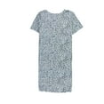 thumbnail image 2 of n:philanthropy Womens Leonardo Shirt Dress, Blue, Small, 2 of 2