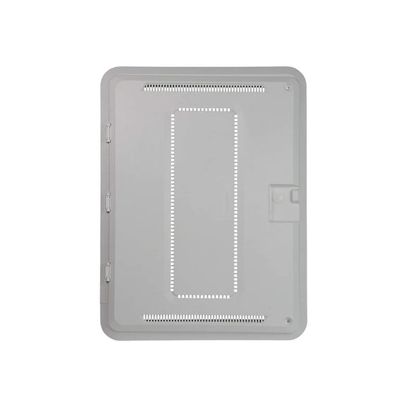 On-Q 20-Inch Plastic Media Enclosure with Trim Ring and Hinged Door