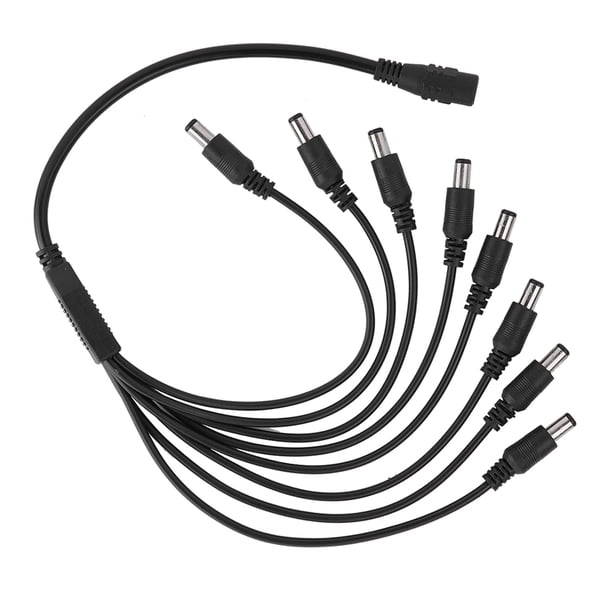 Divisor Para Fuente De Alimentación De 1 Plug Hembra A 4 Plugs Macho