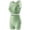 Mint Green, variant on Women's Summer Yoga Workout Sets Hollow out Mesh Cropped Tops Sports Bra with Leggings Shorts Matching Suit for Outdoor Running Sports Black One Size