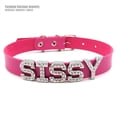 thumbnail image 2 of Collar de lujo con letras de diamantes de imitación para hombre y mujer, Gargantilla con nombre personalizado, Sexy, para fiesta de disfraces, Cosplay, regalo de joyería de Halloween, 2 of 4