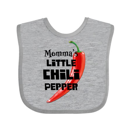 

Inktastic Momma s Little Chili Pepper Gift Baby Boy or Baby Girl Bib