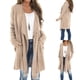thumbnail image 2 of Chaqueta de felpa con bolsillo de manga larga suelta para mujer, informal, a la moda Fridja  BV0+2253, 2 of 9