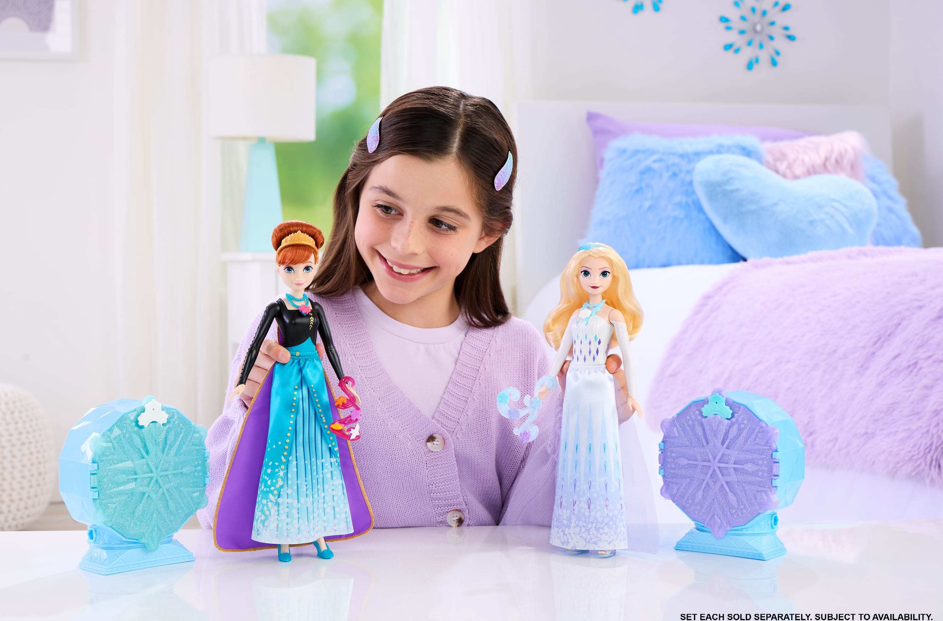 Disney Frozen Jewel Reveal Elsa Fashion Doll with 8 Surprises Including Gem Box & Accessories