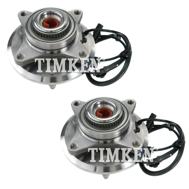 Pair Set 2 Front Timken Wheel Bearing and Hub Kit for F-150 SVT Raptor 11-14 4WD