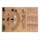 thumbnail image 2 of Juego de Mesa de Dados de Béisbol Dados de Madera y Juego de Mesa Juego de Mesa Doble Interactivo Juguete Deportivo Divertido, 2 of 6