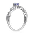 thumbnail image 6 of Everly Women's Tanzanite Sterling Silver Ring, 6 of 6