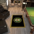 thumbnail image 2 of Ottomanson US ARMY Logo Non-Slip Rubberback 3x5 Machine Washable Area Rug, 3'3" x 5', Black/Yellow, 2 of 8