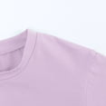 thumbnail image 6 of XIYNBAOK Size 10-12 Girls Clothes Sets Girls 6x Outfits Girls Outfits Size 14-16 Cute Shirt + Mini Shorts Junior Clothes for Teen Girls, Purple 9-10 Years, 6 of 9