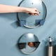 thumbnail image 3 of Matsuzay 2X Estante colgante Estante de almacenamiento Montaje en pared Organizador flexible ajustable Gadget de cocina sin pinchazos Soporte de tapa de Cocina y Comedor Negro Matsuzay HA083706-02, 3 of 6