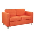 thumbnail image 1 of OSP Home Furnishings Pacific LoveSeat In Tangerine Fabric, 1 of 5