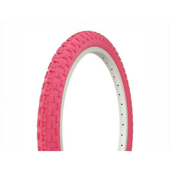 Tire Duro 20" x 2.125" Pink/Pink Side Wall, bike tire,lowrider bike tire,lowrider bicycle tire, bmx bike tire,cruiser bike tire