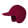 thumbnail image 2 of Gorro de punto con orejeras para motociclista, gorra de béisbol para ciclismo al aire libre, para hombres y mujeres Rojo, 2 of 8
