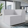 thumbnail image 3 of Modway Mingle Corner Sofa in White, 3 of 5