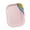 Pink, variant on Nails Art Tray Rectangle Shape Display Plate Stainless Steel for Manicure Tools and Accessories Makeup Studio Tool