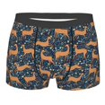 thumbnail image 5 of Uemuo Reindeer Pattern Men's Boxer Briefs,Trunk Anti-Chafing,Comfortable, Durable, and Stylish Underwear-X-Large, 5 of 9