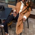 thumbnail image 2 of Women Fluffy Teddy Bear Maxi Long Coat Jacket Overcoat, 2 of 3