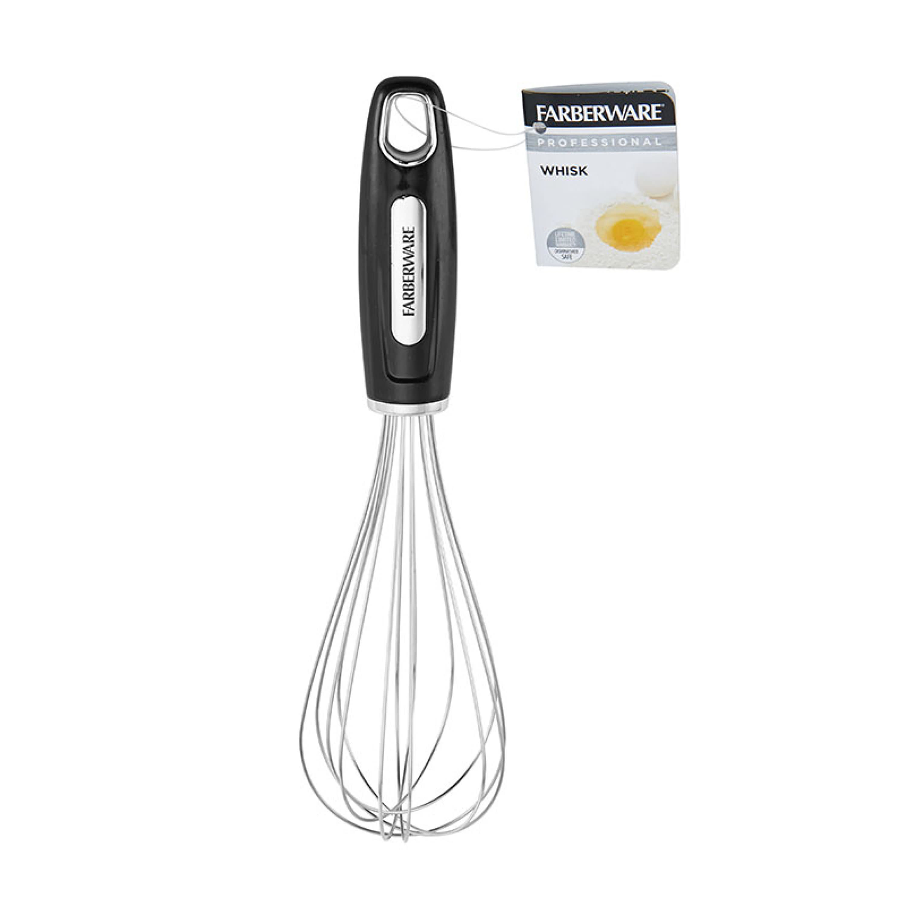 Farberware Professional Metal Whisk With Black Handle