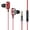 Red, variant on Wired Earbuds -Clear with Dimmable Brightness with 5G Connectivity Hi-Fi Audio Quality Sound Clear View White Military Shadow Edition Limited Platinum Release White