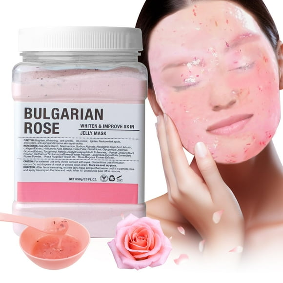 Máscara de gelatina Angeland para tratamientos faciales con rosa búlgara 680 ml