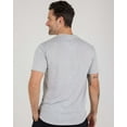 thumbnail image 3 of Real Essentials 4 Pack: Men's Cotton Performance Short Sleeve Crew Neck Pocket T-Shirt Athletic Top (Available in Big & Tall), 3 of 6