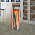 thumbnail image 5 of 10x Office Home Staking Plastic Round Stools 18" for Classroom, 5 of 24